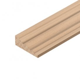 Oak Barrel Moulding 34mm x 12mm x 2400mm