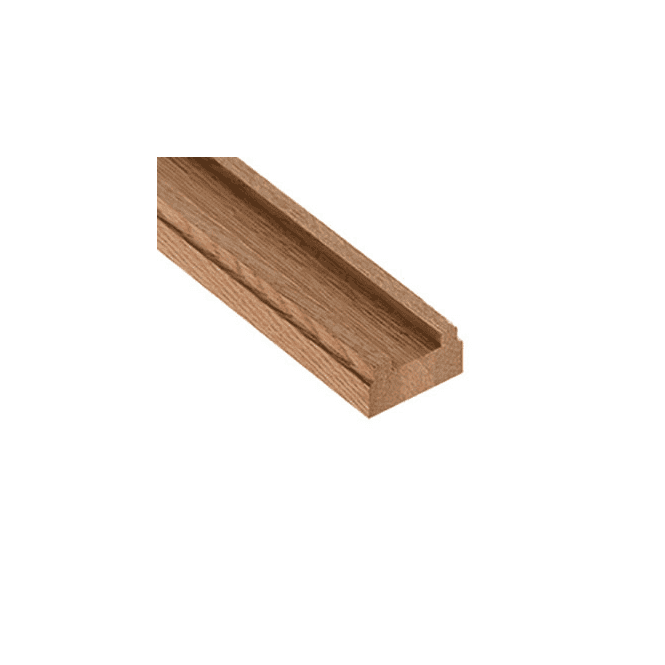GW Leader Oak Baserail for 41mm Spindles
