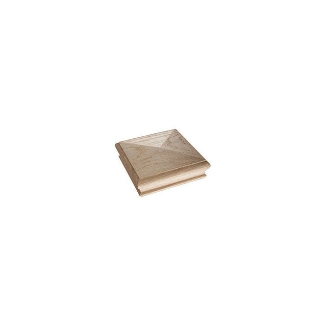 GW Leader Oak Newel Post Pyramid Cap