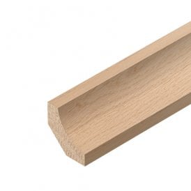 Oak Scotia Moulding 15mm x 15mm x 2400mm