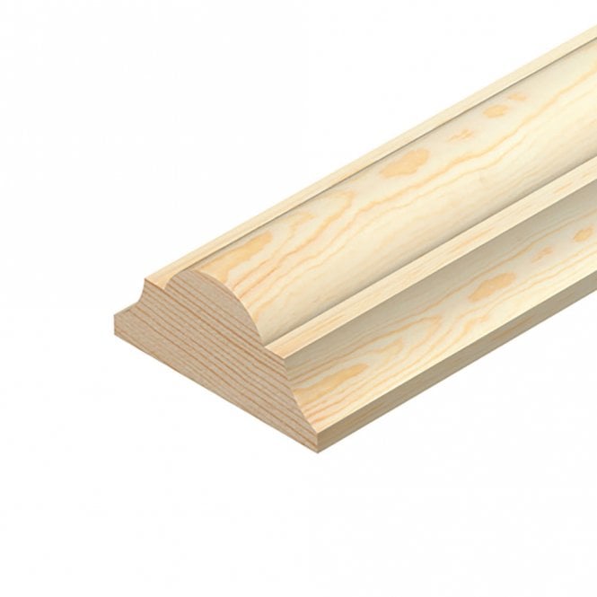 GW Leader Pine Dado Rail 41mm x 20mm x 2400mm