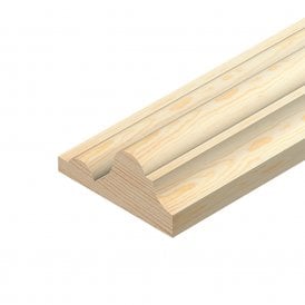 Pine Dado Rail 69mm x 28mm x 2400mm