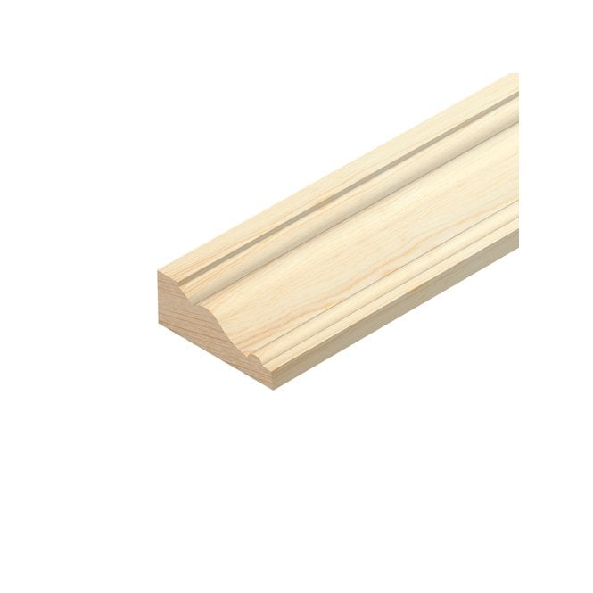 GW Leader Pine Decorative Panel Moulding 31mm x 12mm x 2400mm