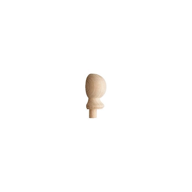 GW Leader Pine Newel Post Ball Half Cap