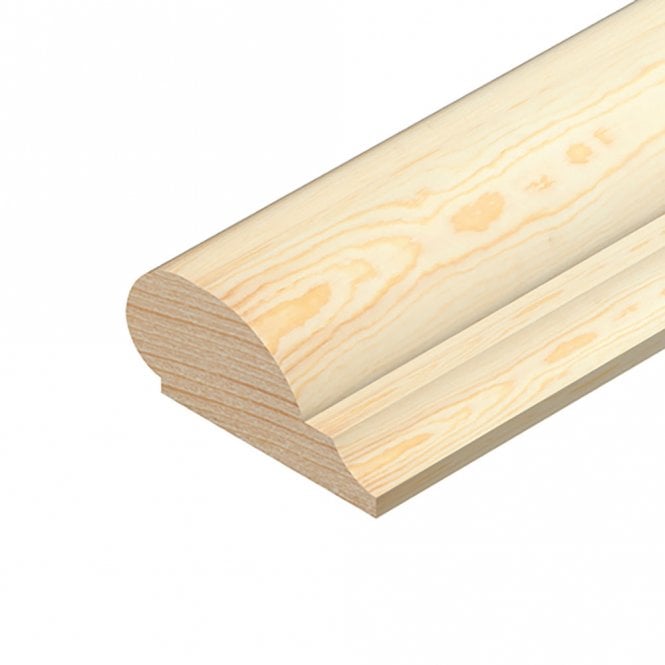 GW Leader Pine Picture Rail 45mm x 20mm x 2400mm