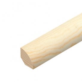 Pine Quadrant Moulding 12mm x 12mm x 2400mm