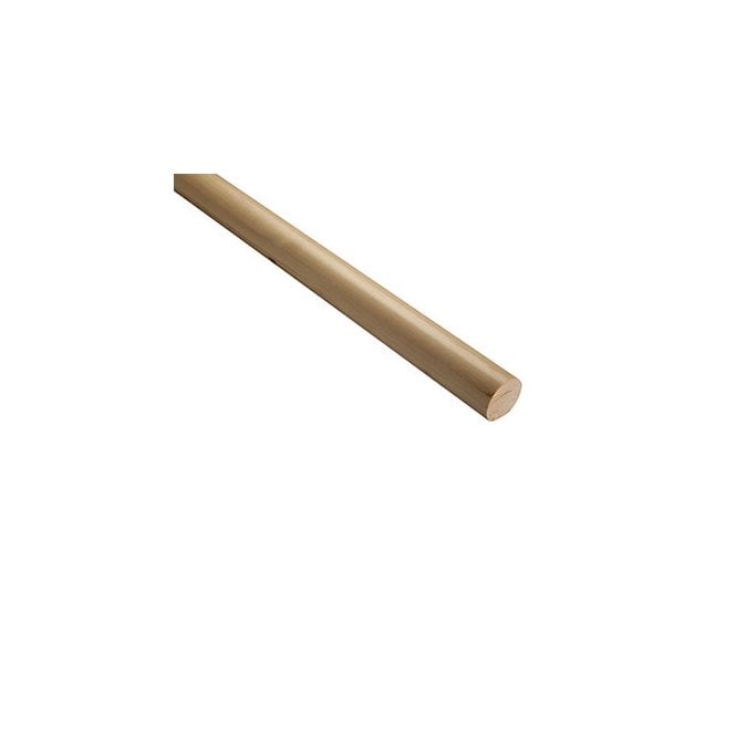 GW Leader Pine Round Mopstick Handrail 4.2m