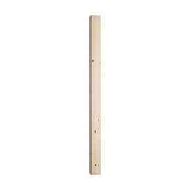 Pine Square Newel Post with Pyramid Cap 1500mm