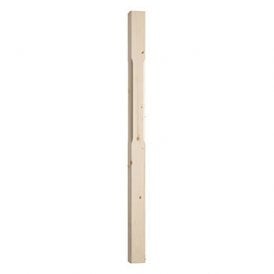 Pine Stop Chamfered Newel Post with Pyramid Cap 1500mm