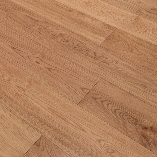 GW Leader Premier Floor 14mm x 190mm Oak Brushed & Matt UV Lacquered Engineered Real Wood Flooring