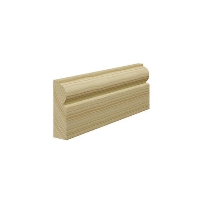 GW Leader Redwood 25mm x 75mm Torus Skirting Board