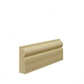 Redwood 25mm x 75mm Torus Skirting Board