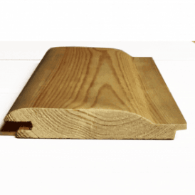 Redwood Loglap Cladding 25 x 125mm
