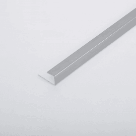 Silver - PVC Shower Panel External Corner Trim 2400mm