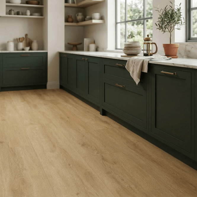 GW Leader Sunbleached Oak - Homewise 5mm Rigid Core Vinyl Flooring