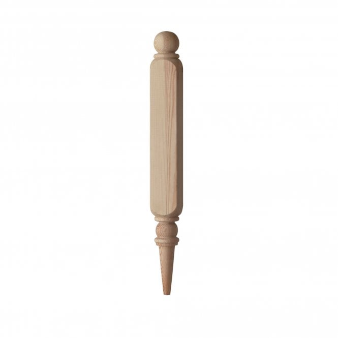 GW Leader Unfinished Pine Porch Finial