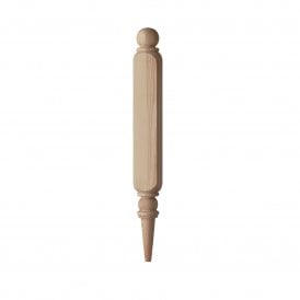 Unfinished Pine Porch Finial