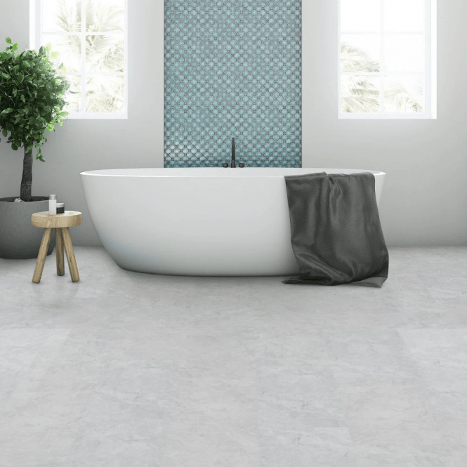 GW Leader White Granite - Lifestyle Plus 5mm Luxury Rigid Vinyl Flooring
