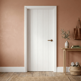 White Pre-finished Internal Cottage Laminate Door