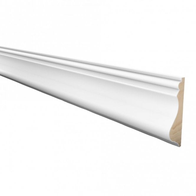 GW Leader White Primed Chair Moulding 17mm x 66mm x 2.4m
