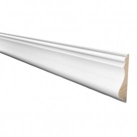 White Primed Chair Moulding 17mm x 66mm x 2.4m