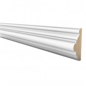 White Primed Dado Rail 27mm x 76mm x 2400mm