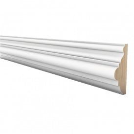 White Primed Dado Rail 27mm x 76mm x 2400mm