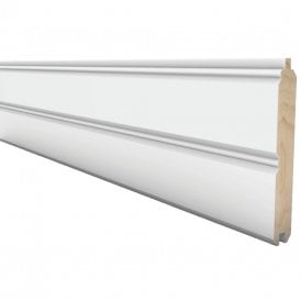 White Primed Tongue & Groove Cladding - 19mm x 137mm x 2.4m