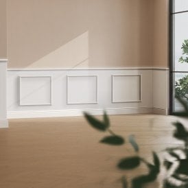 White Primed Wall Panelling Kit Small - 420 x 420 x 12mm