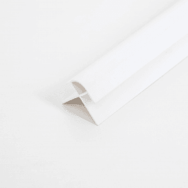 White - PVC Shower Panel External Corner Trim 2400mm