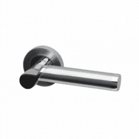 Enterprise Round Rose Dual Finish Lever Door Handle