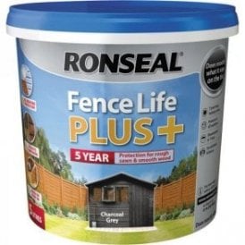 Ronseal Fence Life Plus Charcoal Grey 5 Litre