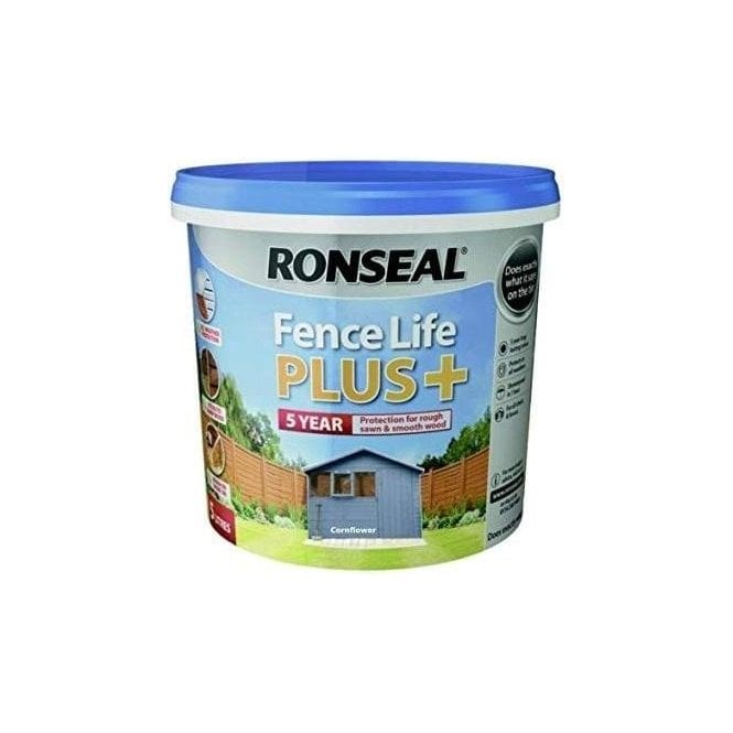 Ronseal  Fence Life Plus Cornflower 5 Litre