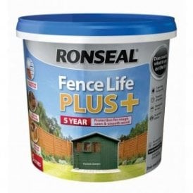 Ronseal Fence Life Plus Forest Green 5 Litre