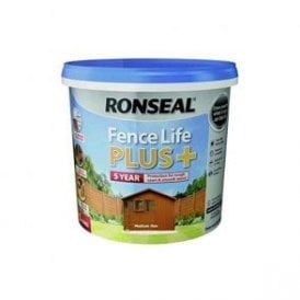 Ronseal Fence Life Plus Medium Oak 5 Litre