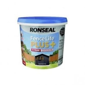 Ronseal Fence Life Plus Tudor Black Oak 5 Litre