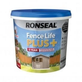 Ronseal Fence Life Plus Warm Stone 5 Litre